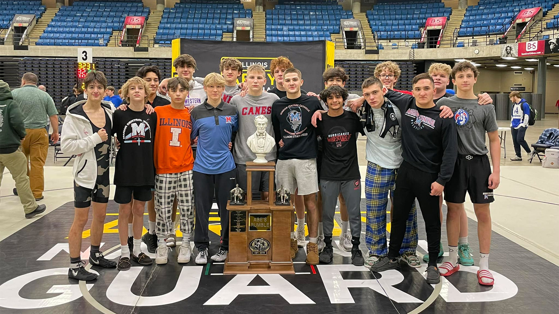 Marian Central Catholic Wins The Abe's Rumble Dual Tournament