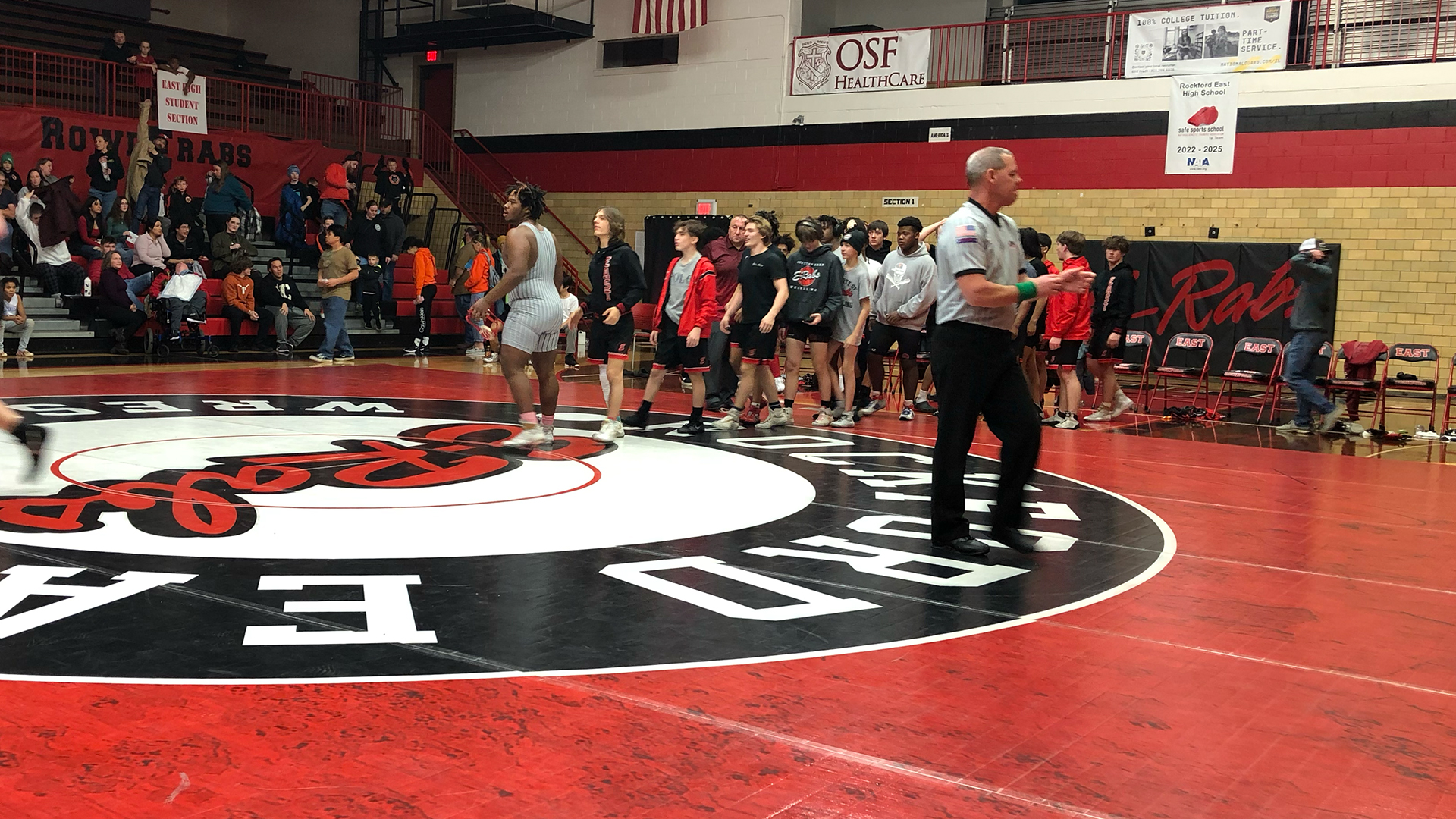 Rockford East Wins NIC-10 Conference Dual Against Machesney Park Harlem ...